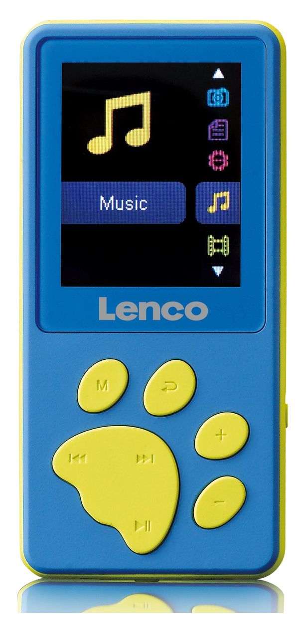 Xemio-560BU MP4-Player 8 GB  (Blau) 