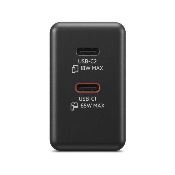 Dual USB-C 65W GaN Charger 