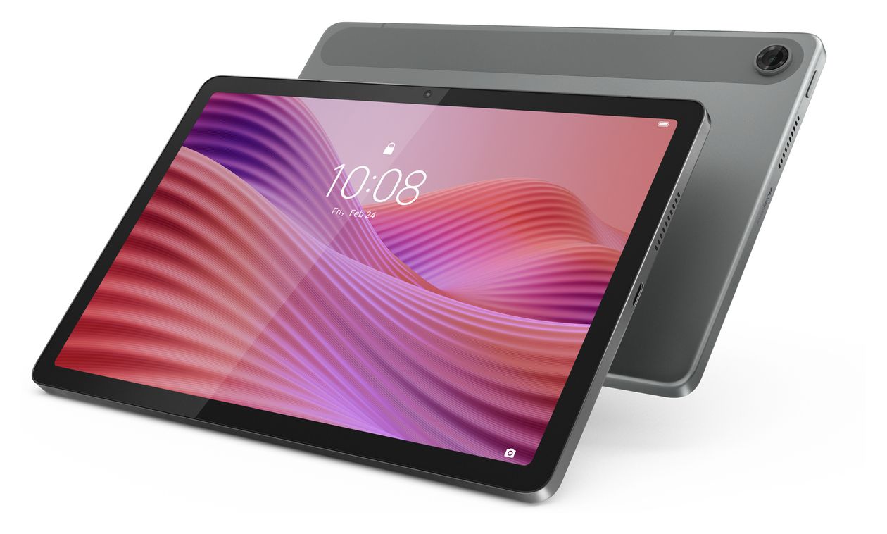 Tab inkl. Folio Case 64 GB Tablet 25,6 cm (10.1 Zoll) 1,8 GHz Android 8 MP (Luna Grey) 
