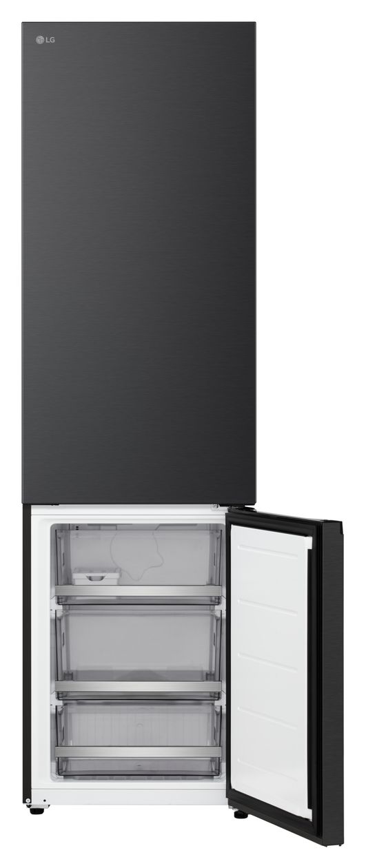 GBBS726BEV 262 l / 113 l Kühl-Gefrierkombi freistehend NoFrost 139 kWh Jahr  (Schwarz) 