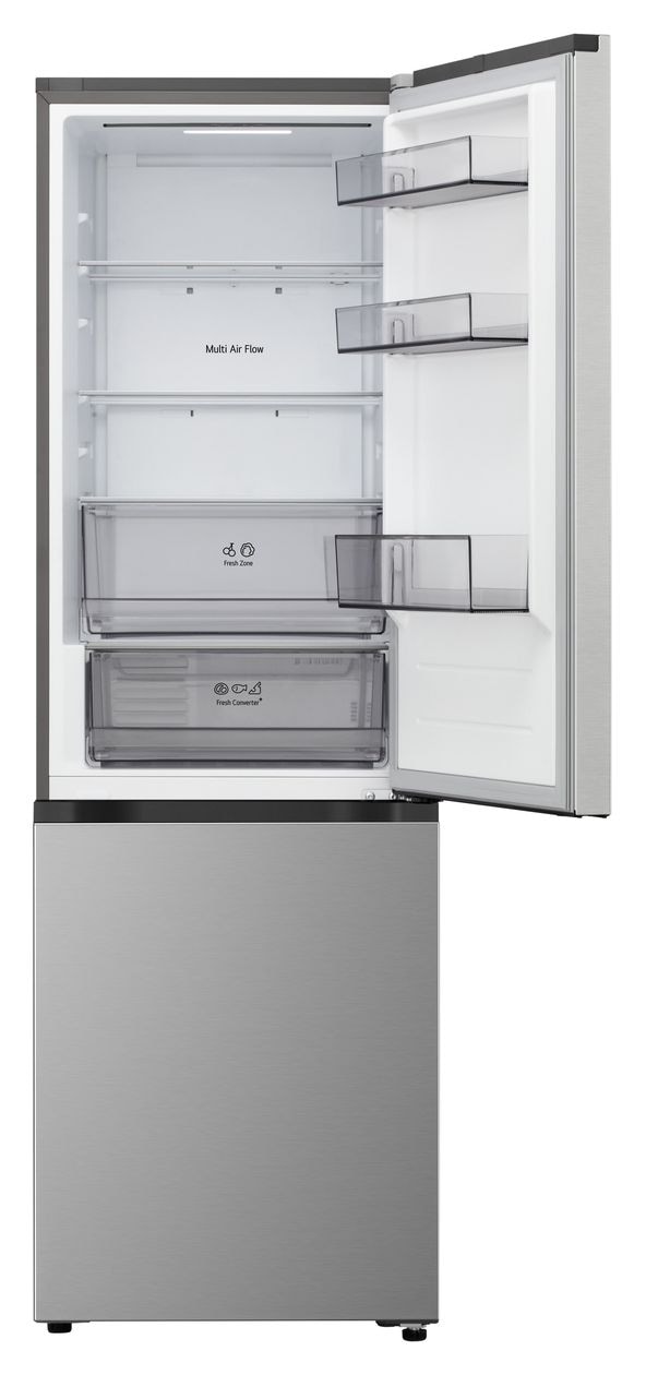 GBBSJ1CCPY 220 l / 113 l Kühl-Gefrierkombi freistehend NoFrost 169 kWh Jahr  (Silber) 