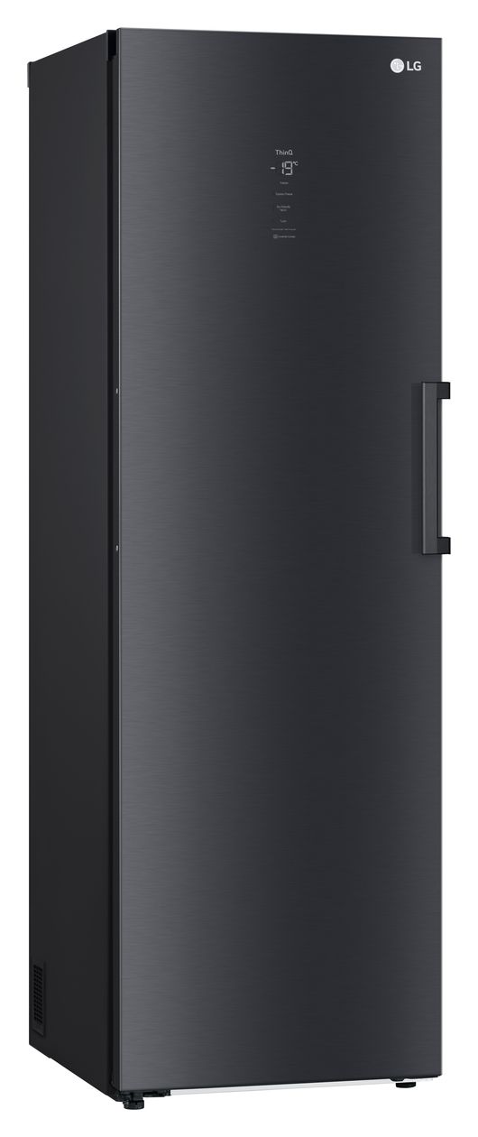 GFM61MCCSF 324 l / Kühlschrank freistehend EEK: D 211 kWh Jahr NoFrost  (Schwarz) 