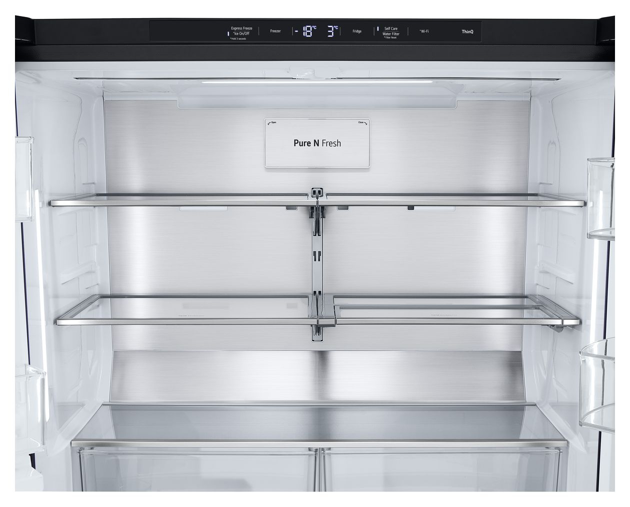 GML960EVBE Side-by-Side Kühl-/ Gefrierkombination 367 l / 274 l 359 kWh NoFrost 1792 mm x 914 mm  (Schwarz) 