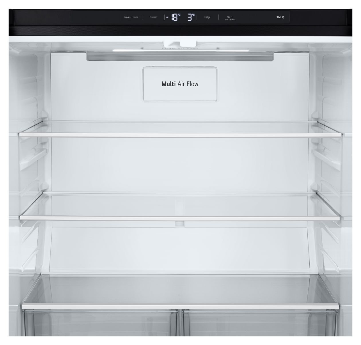 GMV860EPDE Side-by-Side Kühl-/ Gefrierkombination 321 l / 209 l 314 kWh NoFrost 1787 mm x 835 mm  (Schwarz) 