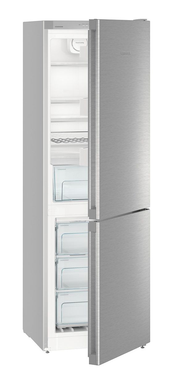 CNPef4333-20 209 l / 101 l Kühl-Gefrierkombi freistehend NoFrost 157 kWh Jahr  (Silber) 