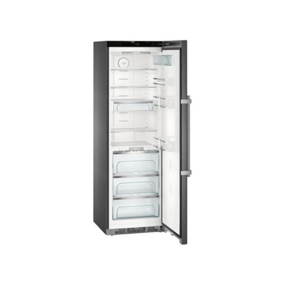 KBbs4370-21 Premium BioFresh 372 l Kühlschrank freistehend EEK: C 106,58 kWh Jahr  (Schwarz, Edelstahl) 