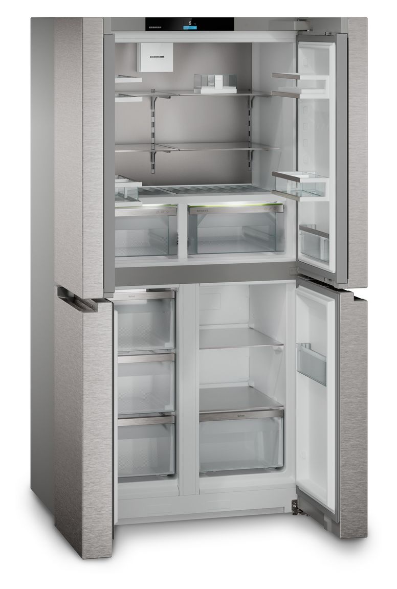 MBsddi9024-20 Plus BioFresh Side-by-Side Kühl-/ Gefrierkombination French Door 354 l / 219 l 287 kWh NoFrost 1805 mm x 906 mm  (Silber) 
