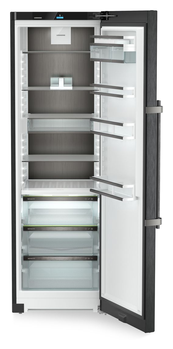 RBbsb525i-23 Prime BioFresh 387 l / 387 l Kühlschrank freistehend EEK: B 86 kWh Jahr  (Schwarz) 