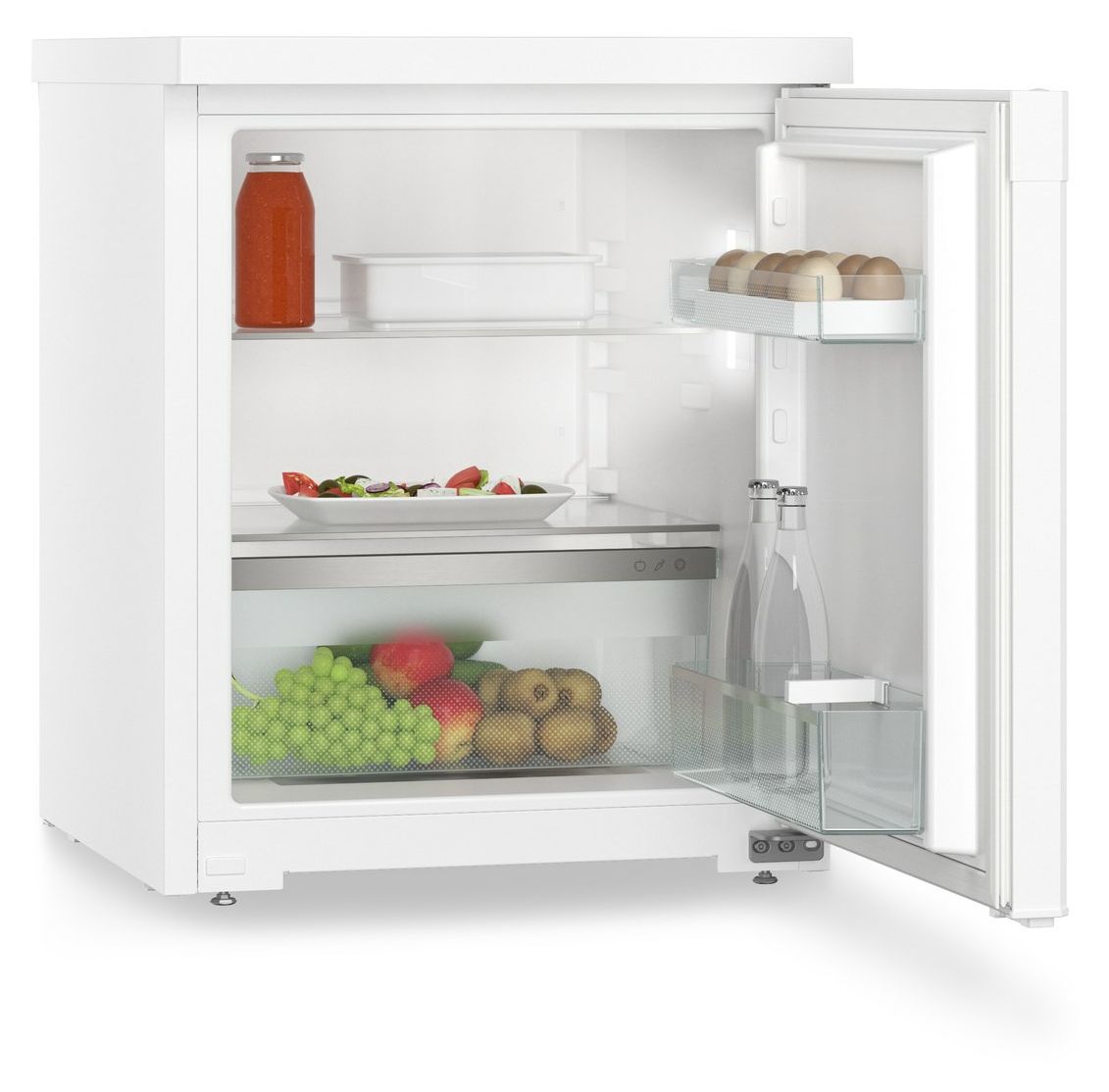 Re1000-20 Pure 92 l / 92 l Tischkühlschrank EEK: E 86 kWh Jahr  (Weiß) 