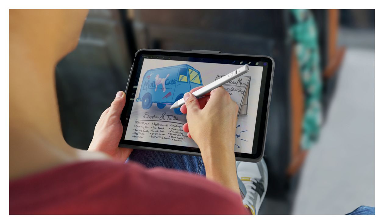 Crayon (USB-C) Eingabestift für Apple Silber 