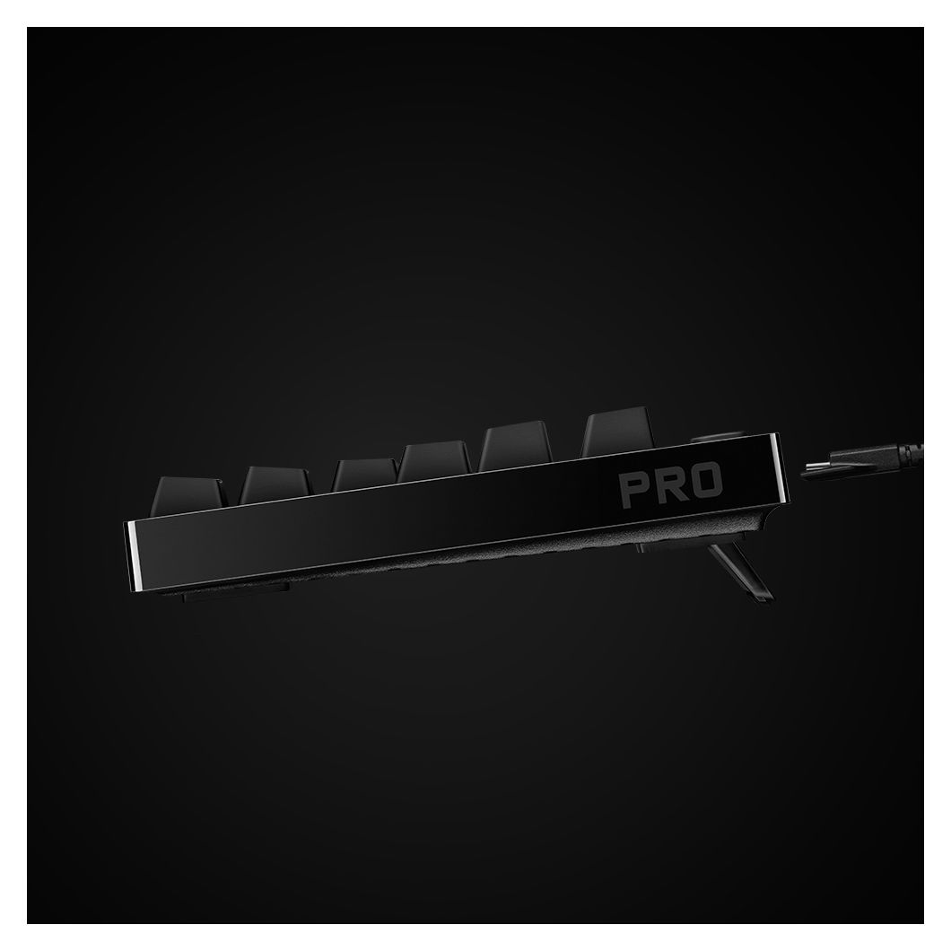Pro RGB-LED Gaming Tastatur USB  (Schwarz) 