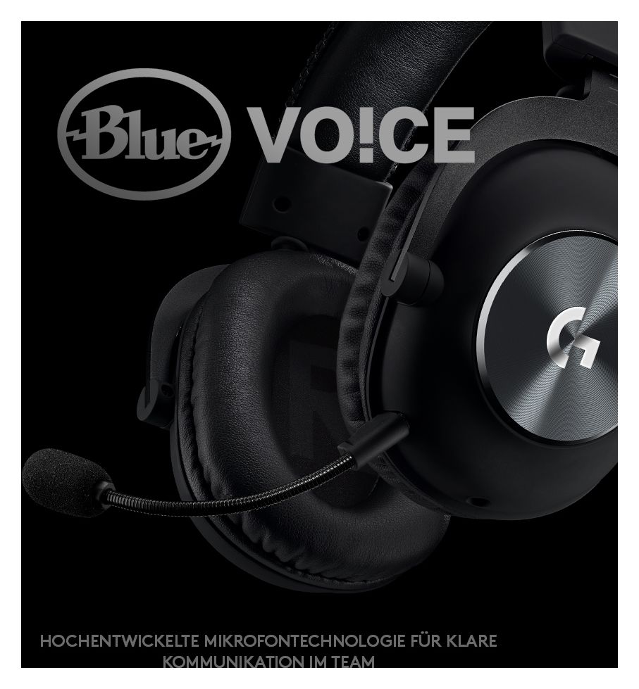 Pro X Over Ear Kopfhörer kabellos 20 h Laufzeit  (Schwarz) 