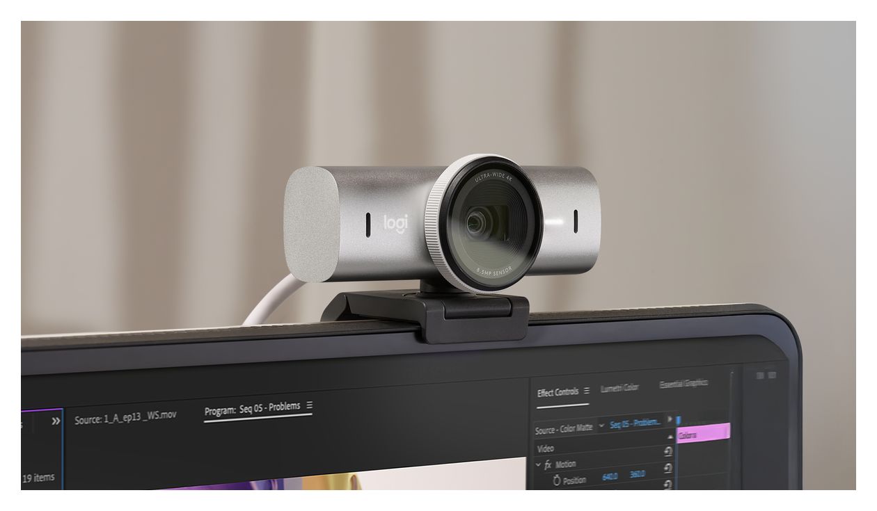 MX Brio 3840 x 2160 Pixel Webcam 