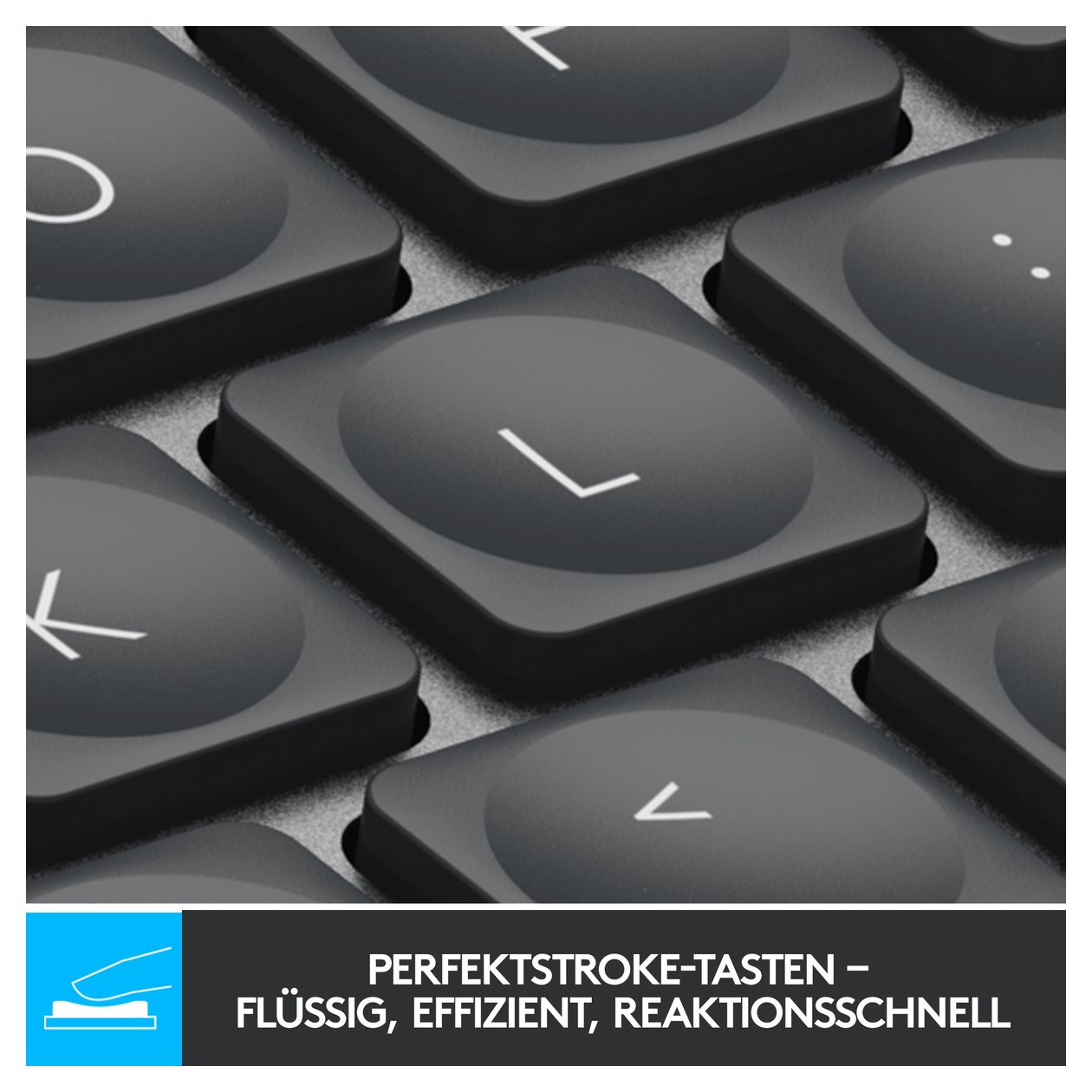 MX Keys Mini Minimalist LED Büro Tastatur RF Wireless + Bluetooth 2.4 GHz  (Graphit) 