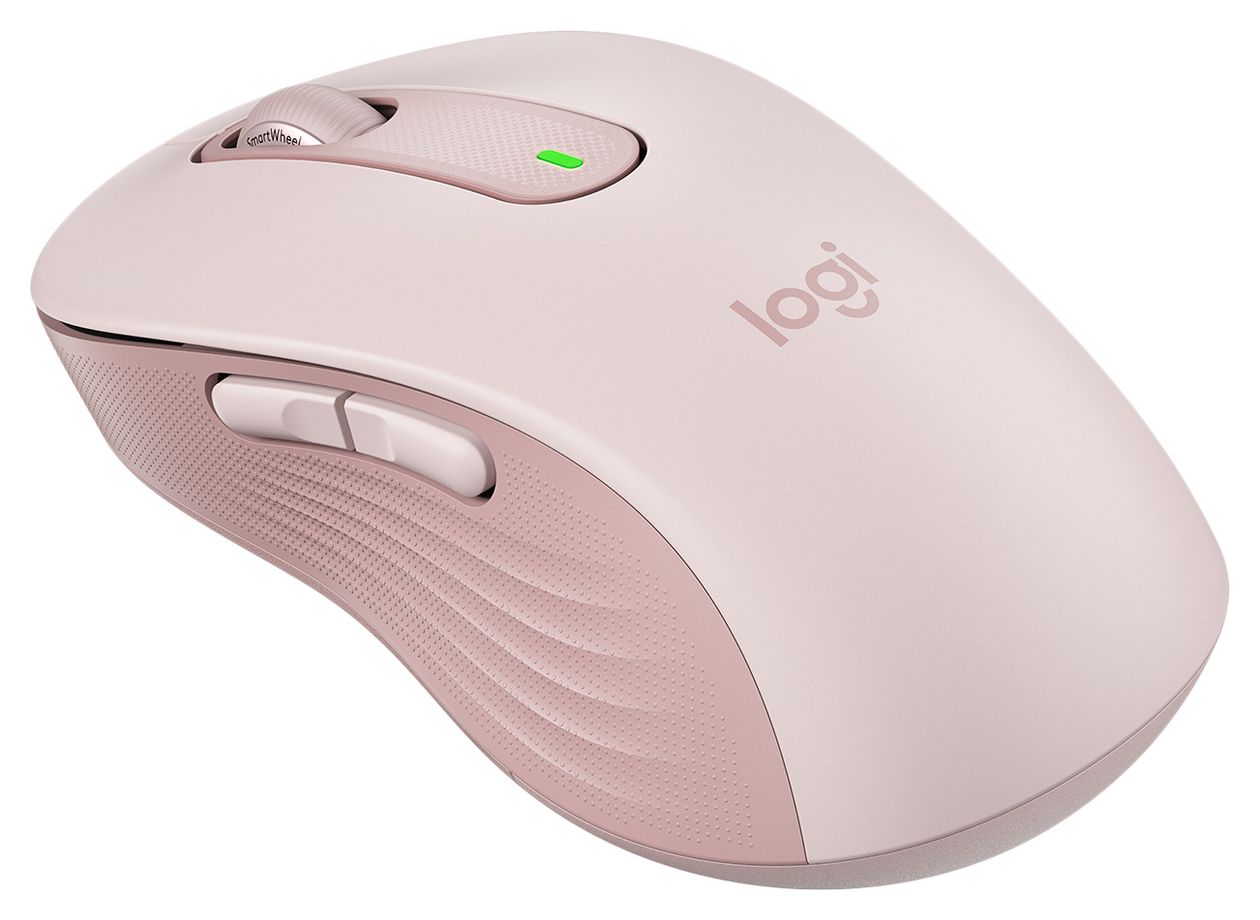 Signature M650 L 4000 DPI Büro Maus Optisch  (Pink) 