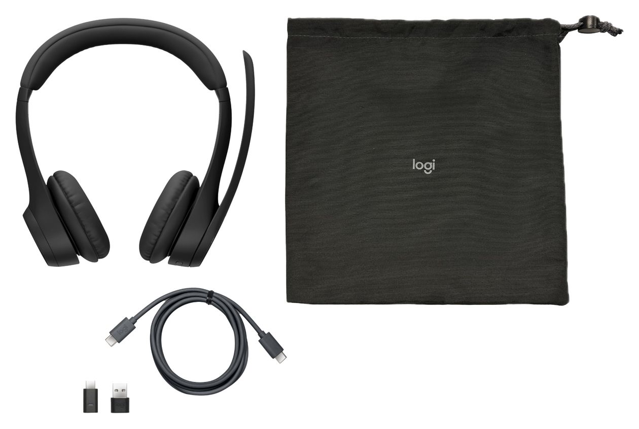 Zone 305 Ohraufliegender Bluetooth Kopfhörer kabellos 20 h Laufzeit  (Schwarz) 
