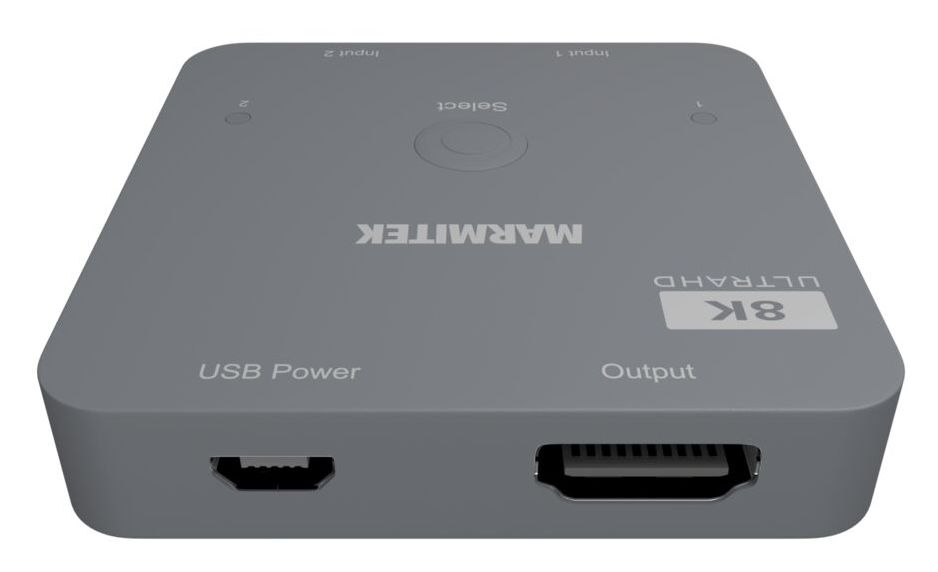 Connect 720 - HDMI Switch 8K 60Hz - 4K 120Hz - HDMI 2.1 - 2 Eingänge / 1 Ausgang 