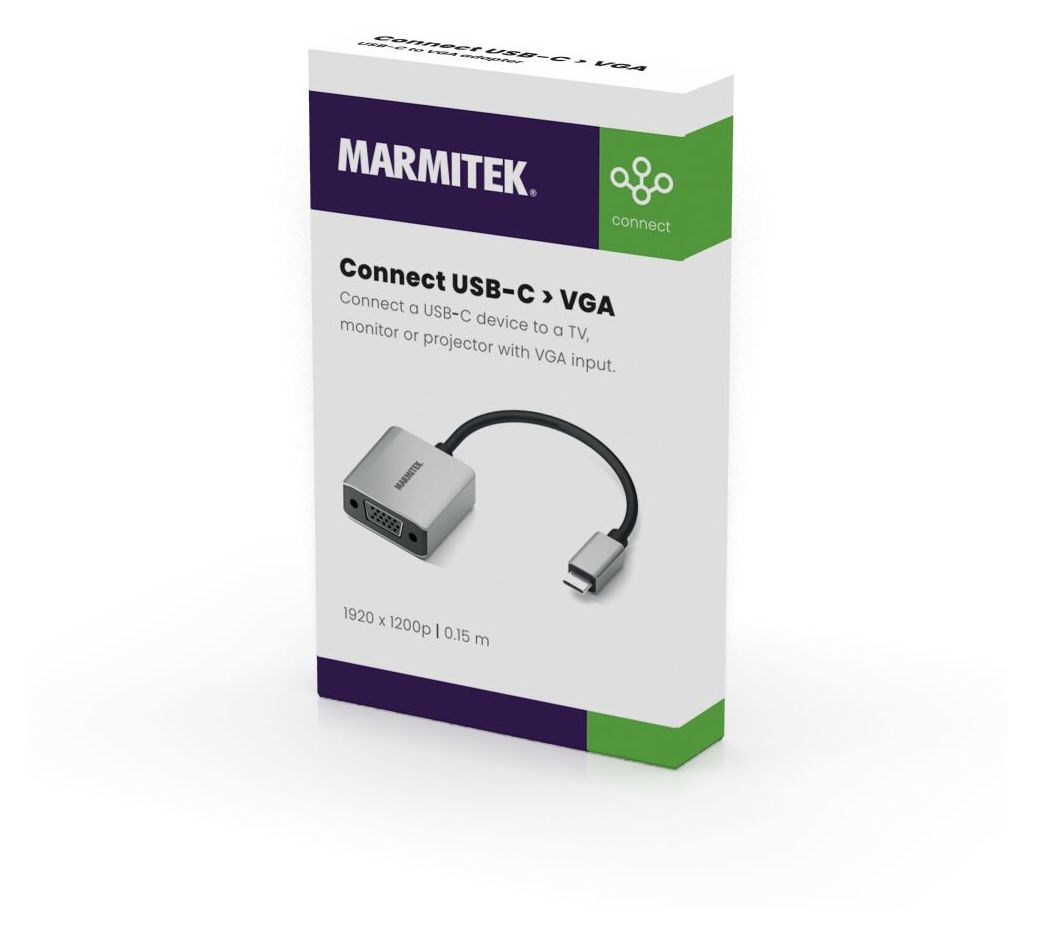 Connect USB C auf VGA - USB-C auf VGA Adapter 