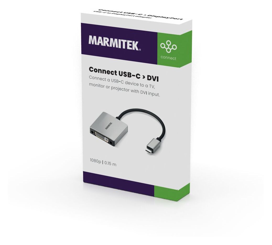 Connect USB C auf DVI - USB-C auf DVI Adapter 