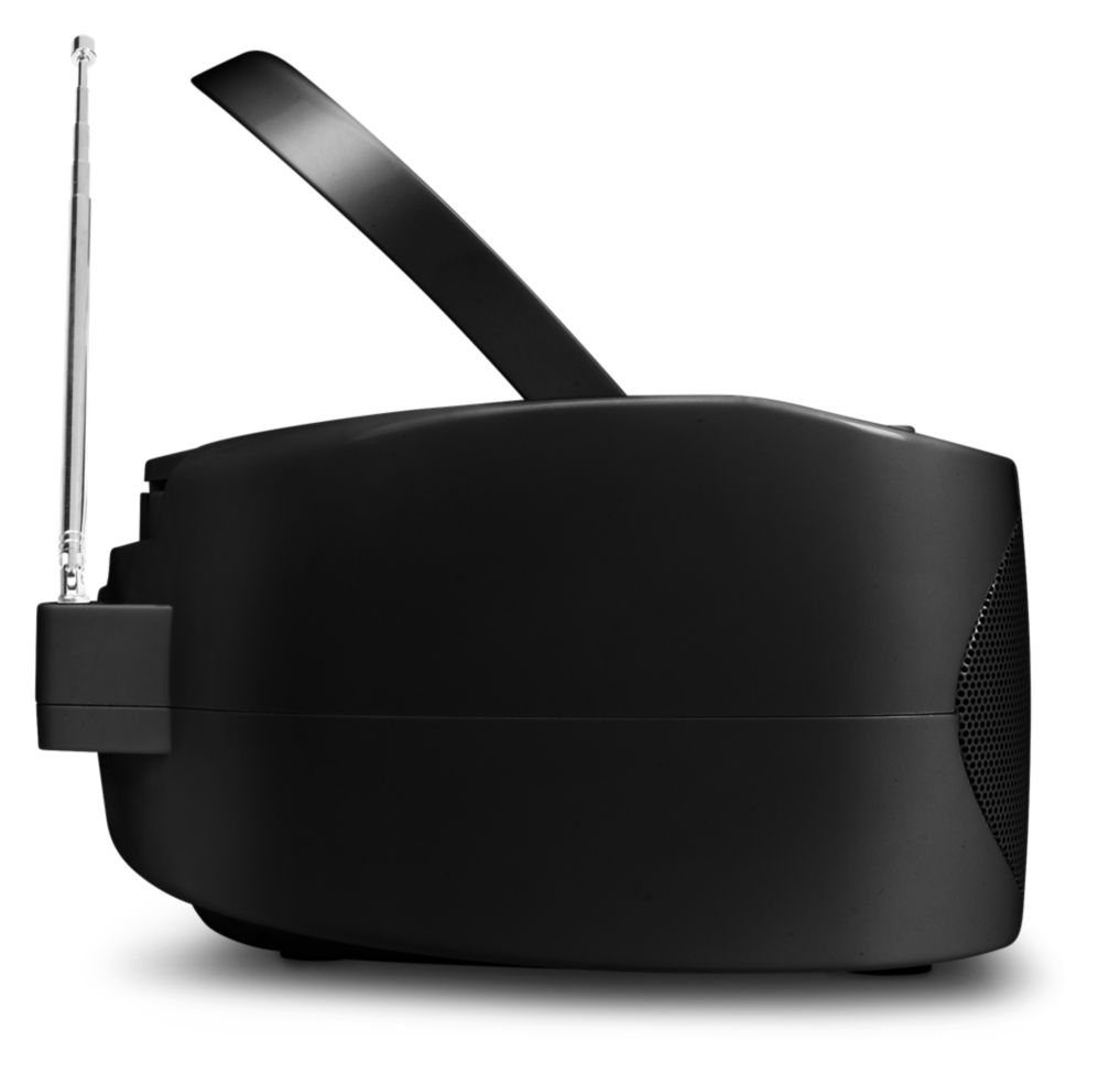 Life E64070 FM Radio Tragbar  (Schwarz) 