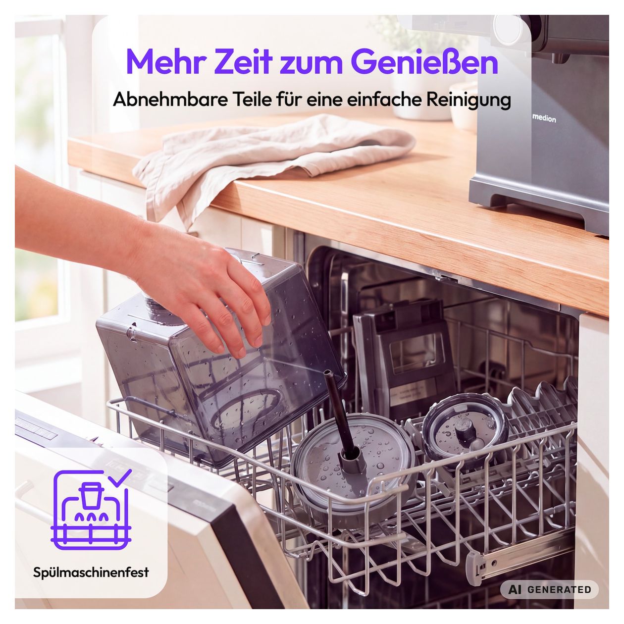 MD 100183 1,8 l Eismaschine 200 W 