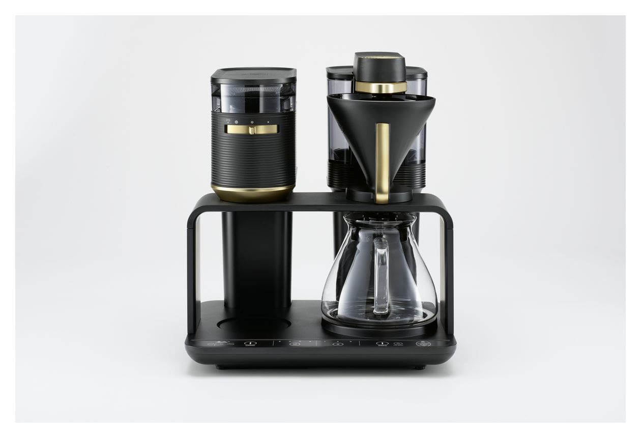 1024-04 Epos 8 Tassen Filterkaffeemaschine 1,0 l  (Schwarz, Gold) 