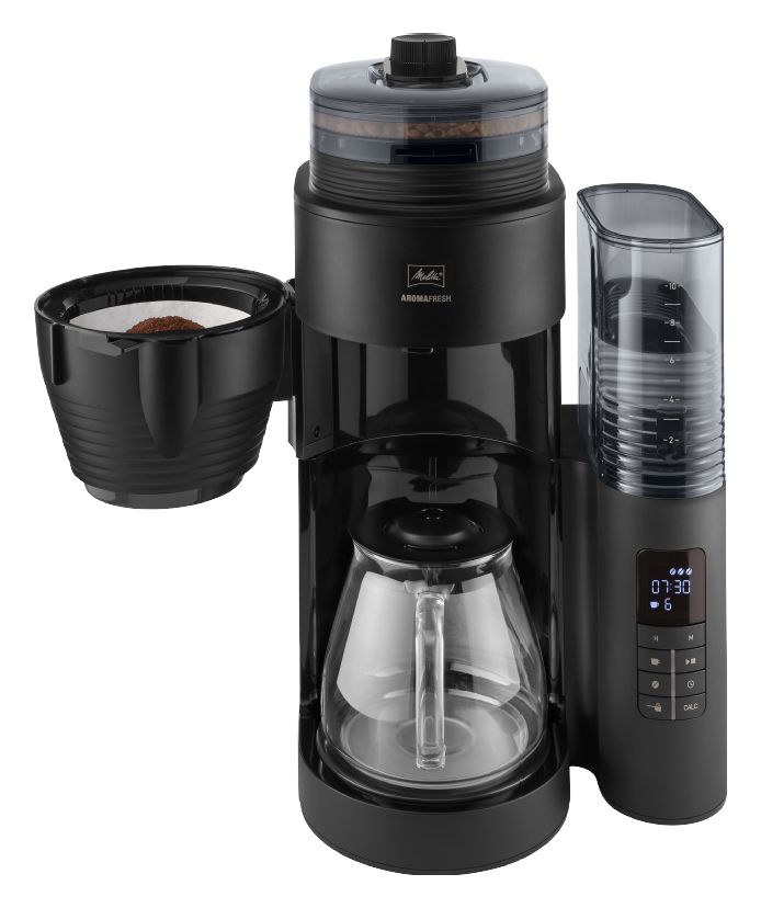 1030-05 Aromafresh 10 Tassen Filterkaffeemaschine 1,2 l  (Schwarz) 
