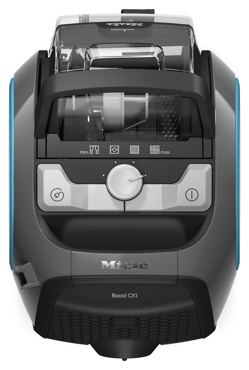 Boost CX1 Bodenstaubsauger Beutellos 890 W Miele AirClean  (Blau, Grau) 