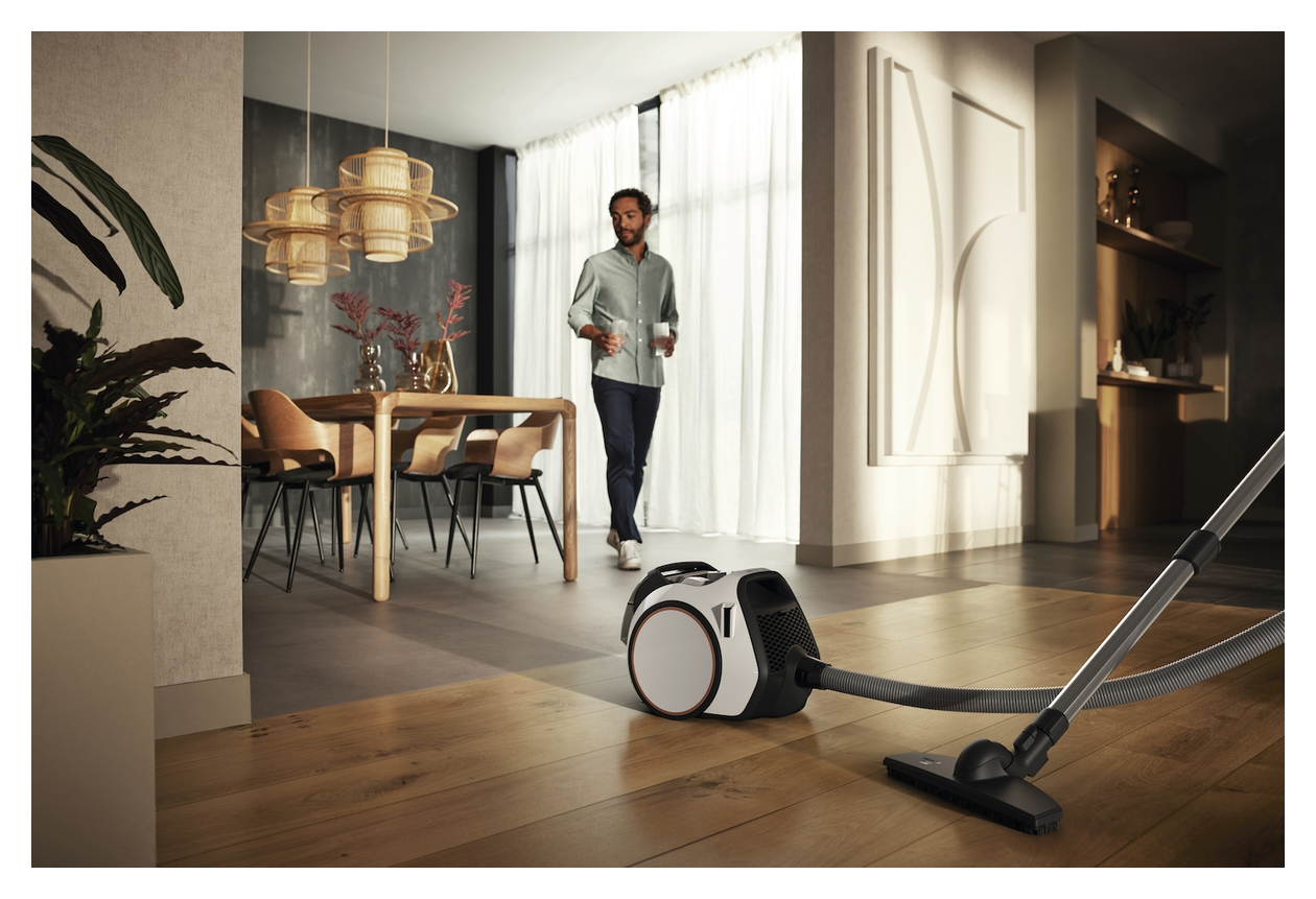 Boost CX1 Parquet Bodenstaubsauger Beutellos 890 W HEPA  (Schwarz, Weiß) 