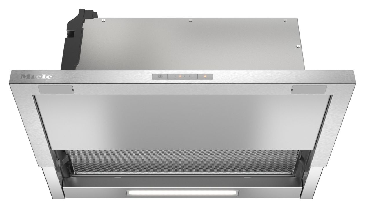 DAS2620 Abluft/Umluft Dunstabzugshaube/Esse Unterbau 60 cm (Grau) 