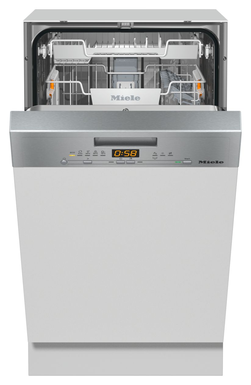 G5540SCi SL Active 45 cm Geschirrspüler teilintegriert (ohne Front) Leise 9 Maßgedecke Wärmetauscher & Auto Open 