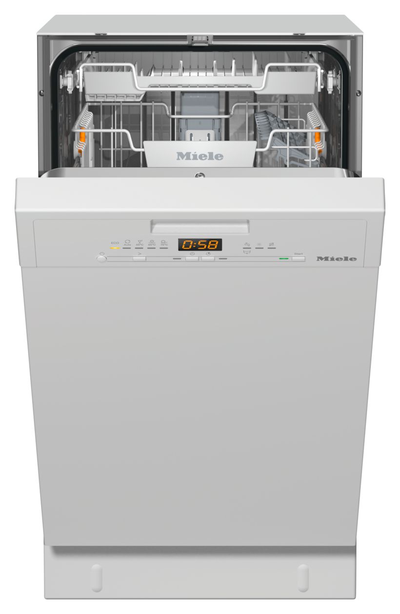 G5540SCU SL Active 45 cm Geschirrspüler teilintegriert (ohne Front) Leise 9 Maßgedecke Wärmetauscher & Auto Open 