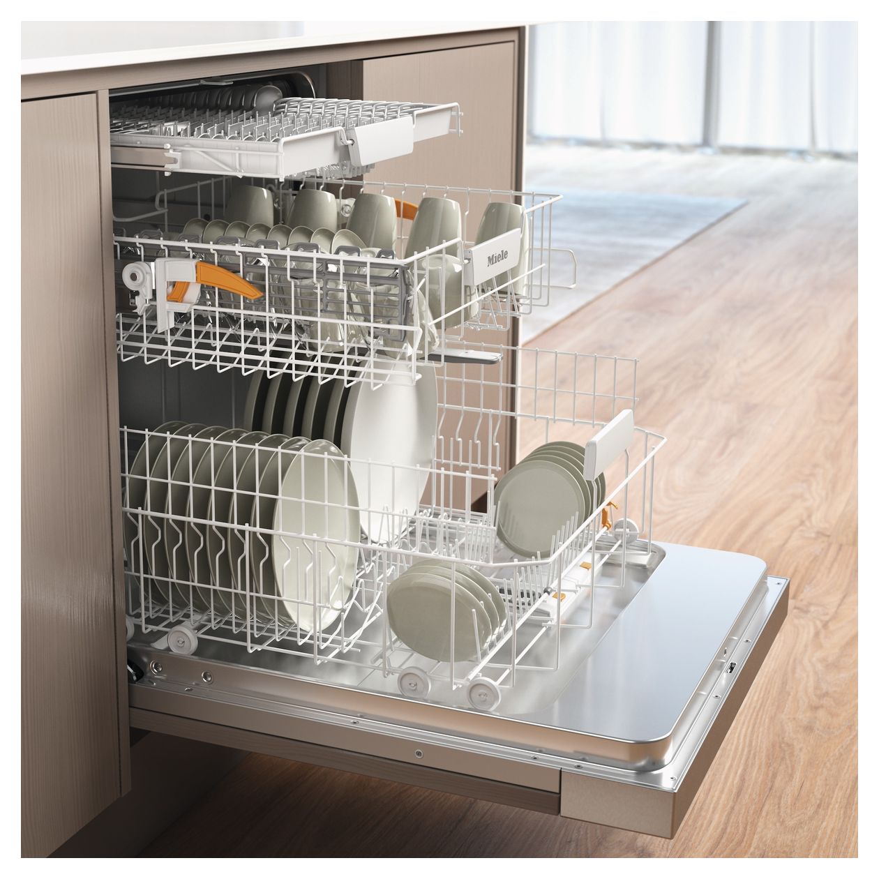 G5611SCi Active 60 cm Geschirrspüler teilintegriert (ohne Front) Leise 14 Maßgedecke aquaStop Funktion 