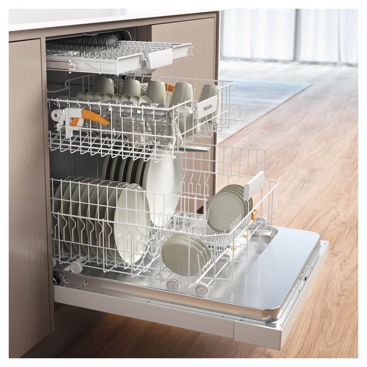 G5611SCU Active 60 cm Geschirrspüler unterbaufähig Leise 14 Maßgedecke aquaStop Funktion 