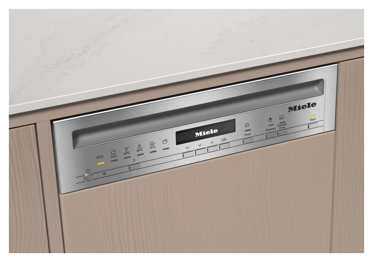 G5740SCi SL 45 cm Geschirrspüler teilintegriert (ohne Front) Leise 9 Maßgedecke Wärmetauscher & Auto Open 