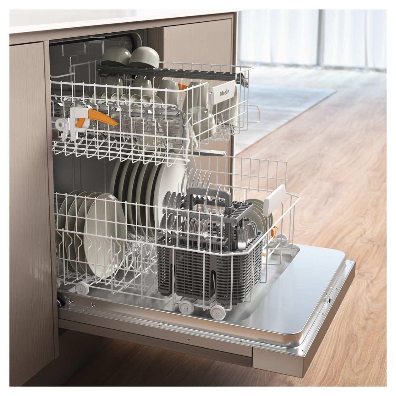 G5811i Active Plus 60 cm Geschirrspüler teilintegriert (ohne Front) Leise 13 Maßgedecke aquaStop Funktion 