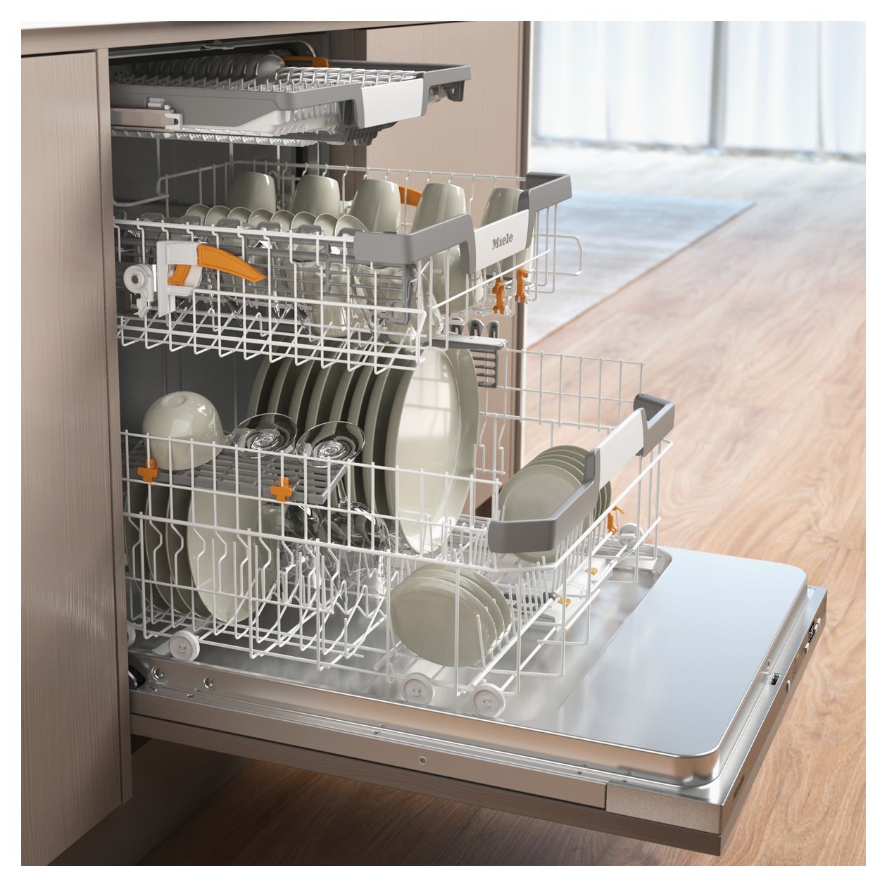 G5868SCVi XXL Active Plus E 60 cm Geschirrspüler vollintegriert (ohne Front) Leise 14 Maßgedecke aquaStop Funktion 