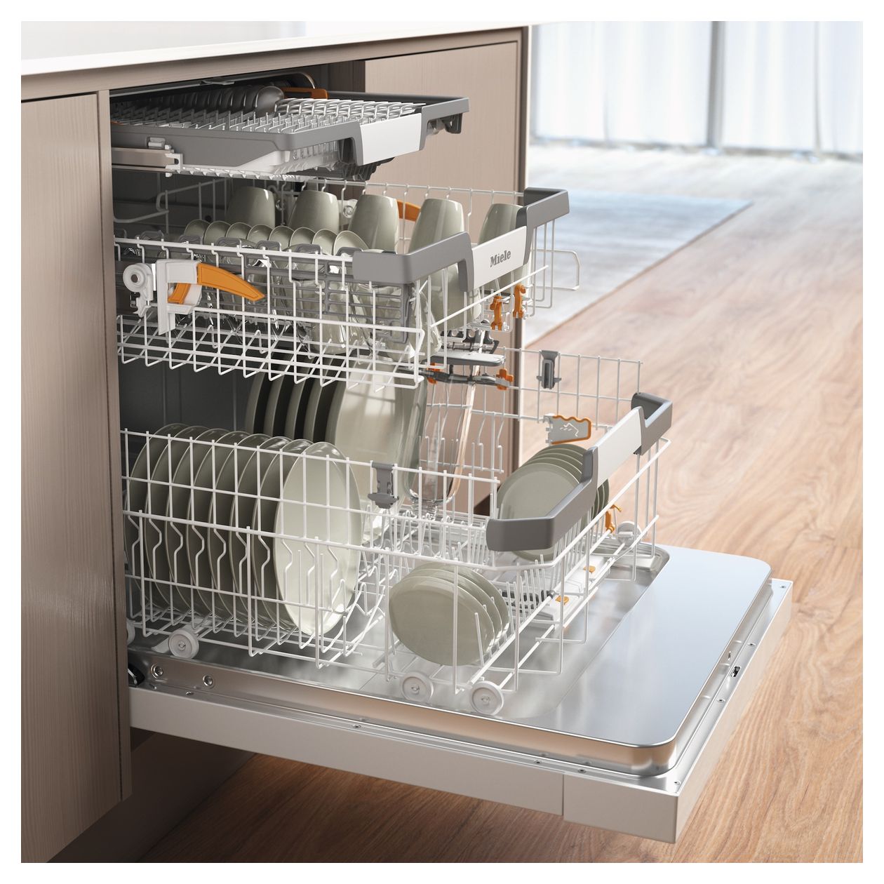 G7210SCU 60 cm Geschirrspüler unterbaufähig Leise 14 Maßgedecke aquaStop Funktion 