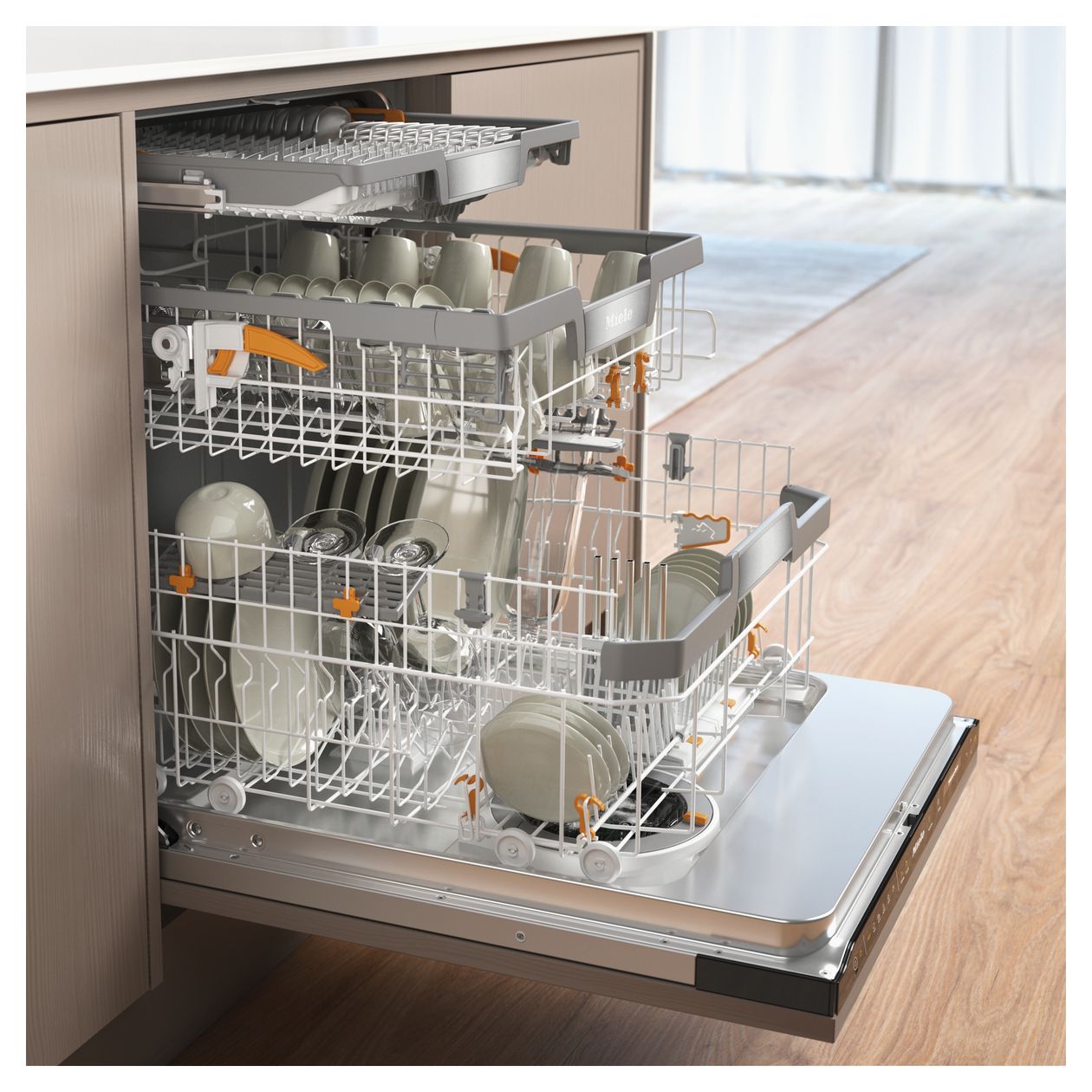 G7673SCVi AutoDos E 60 cm Geschirrspüler vollintegriert (ohne Front) Sehr leise 14 Maßgedecke aquaStop Funktion Active condensation 