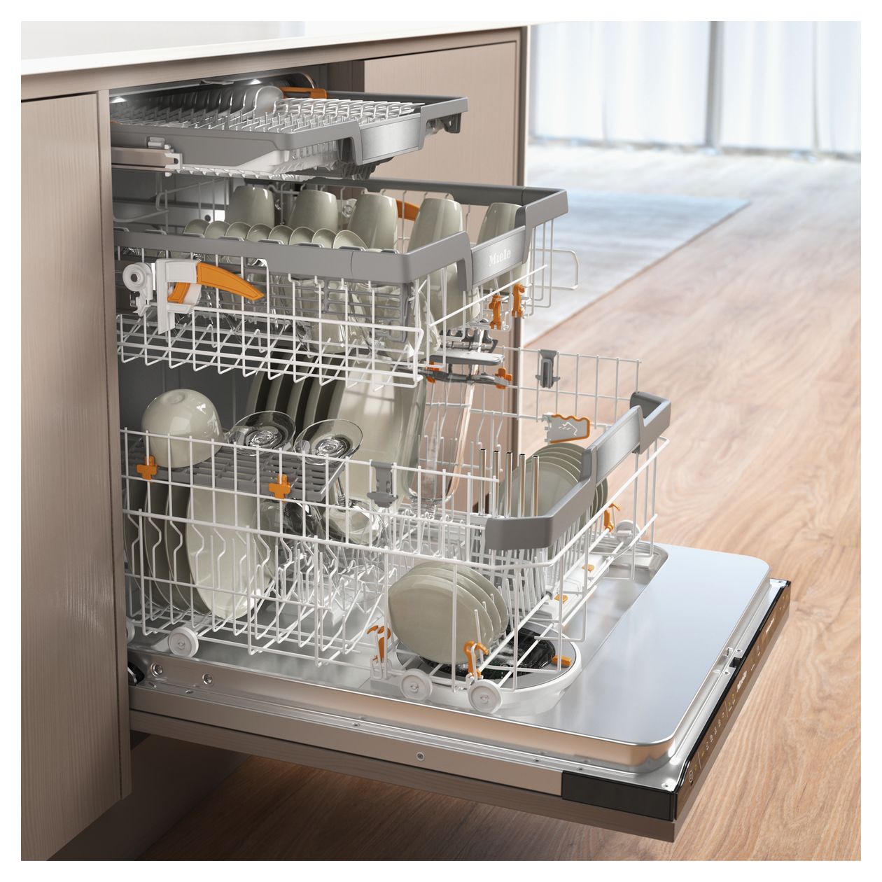 G7760SCVi AutoDos 60 cm Geschirrspüler vollintegriert (ohne Front) Sehr leise 14 Maßgedecke aquaStop Funktion Active condensation 