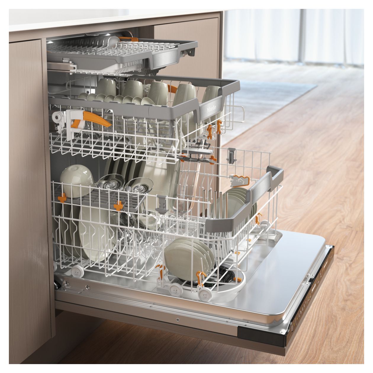 G7790SCVi 60 cm Geschirrspüler vollintegriert (ohne Front) Sehr leise 14 Maßgedecke 