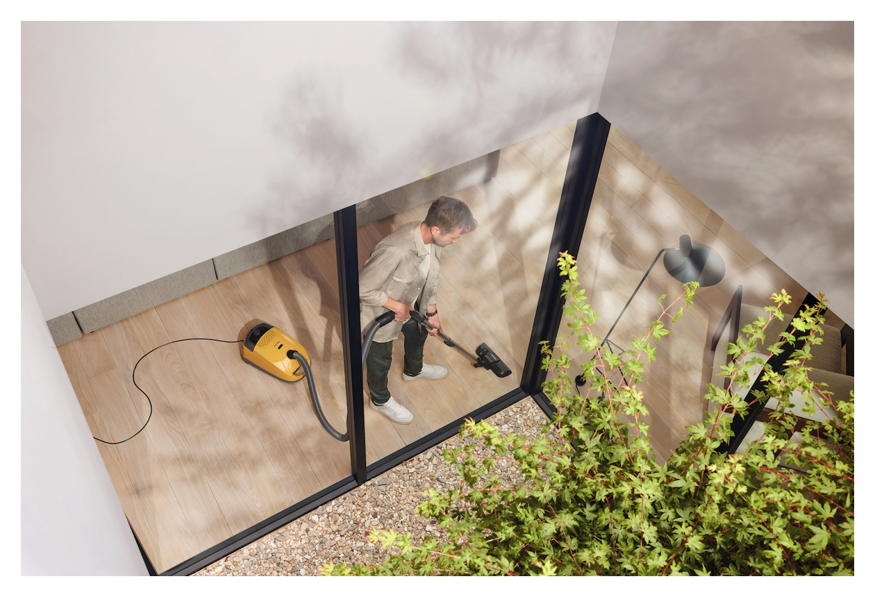 Guard S1 Bodenstaubsauger mit Staubbeutel 890 W Miele AirClean  (Gelb) 