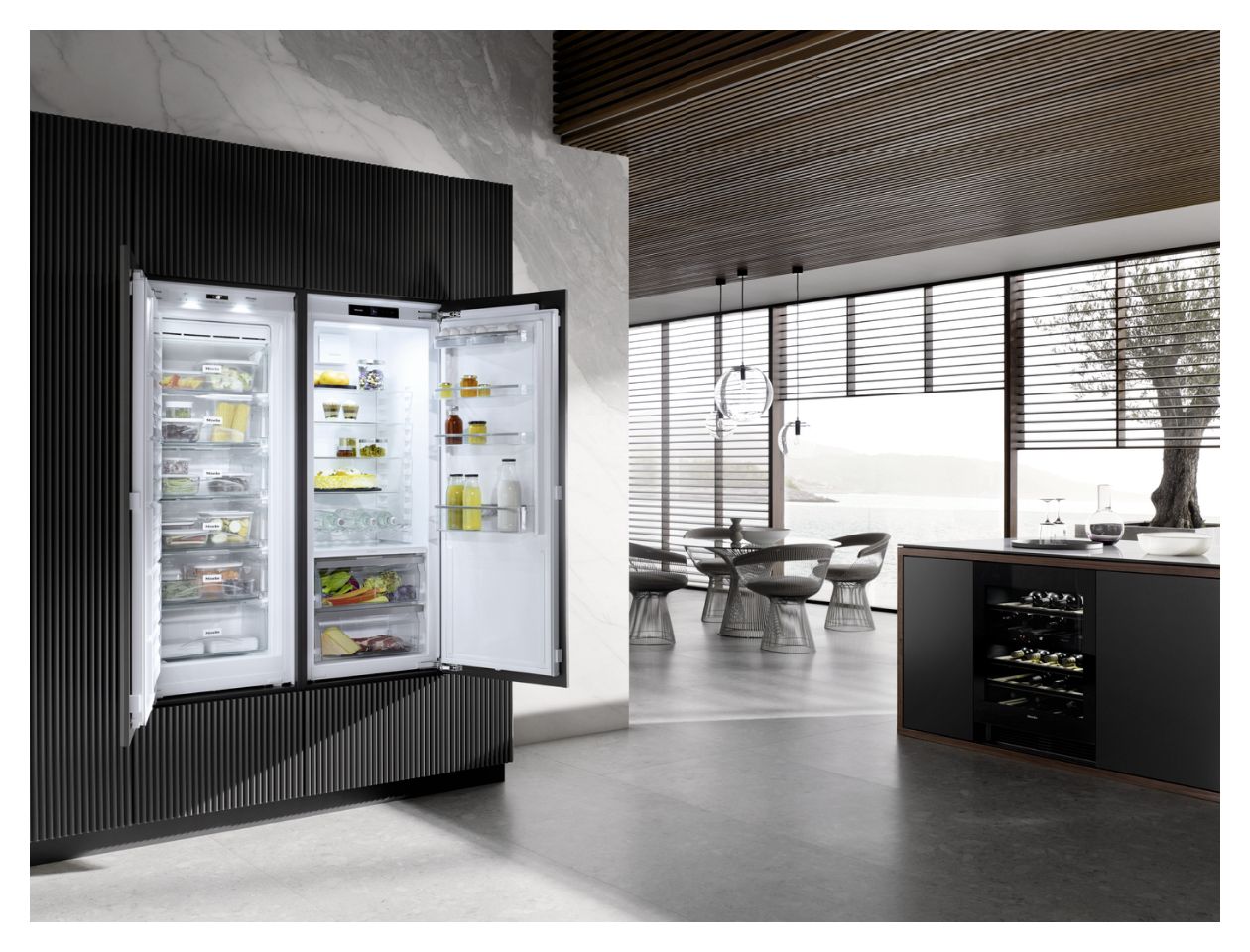 K7443D 223 l 141,3 cm Einbaukühlschrank EEK: D 114 kWh Jahr 