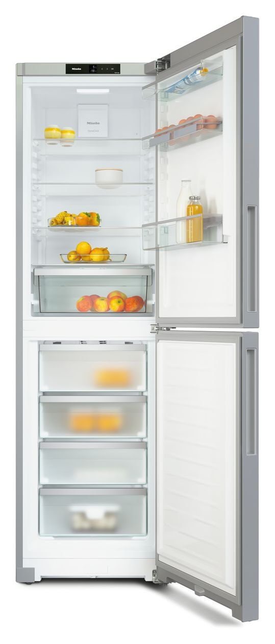 KFN4393CD 227 l / 132 l Kühl-Gefrierkombi freistehend NoFrost 168 kWh Jahr  (Edelstahl) 