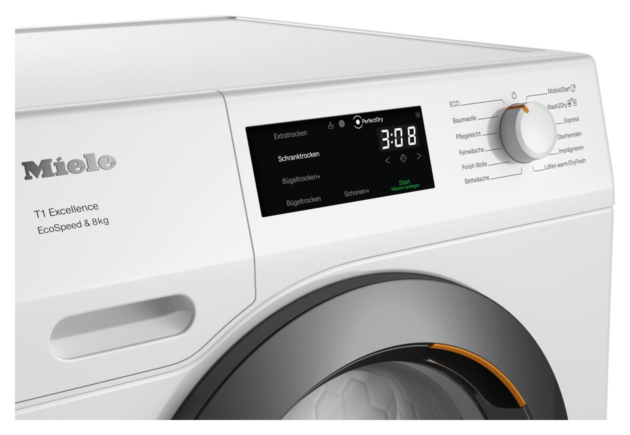 TEC655WP EcoSpeed Wärmepumpen Trockner Frontlader 