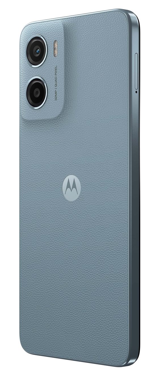 Moto E15 64 GB 4G Smartphone 16,9 cm (6.67 Zoll) 2,0 GHz Android 32 MP Einzelne Kamera Kamera Dual Sim WiFi 5  (Blau) 
