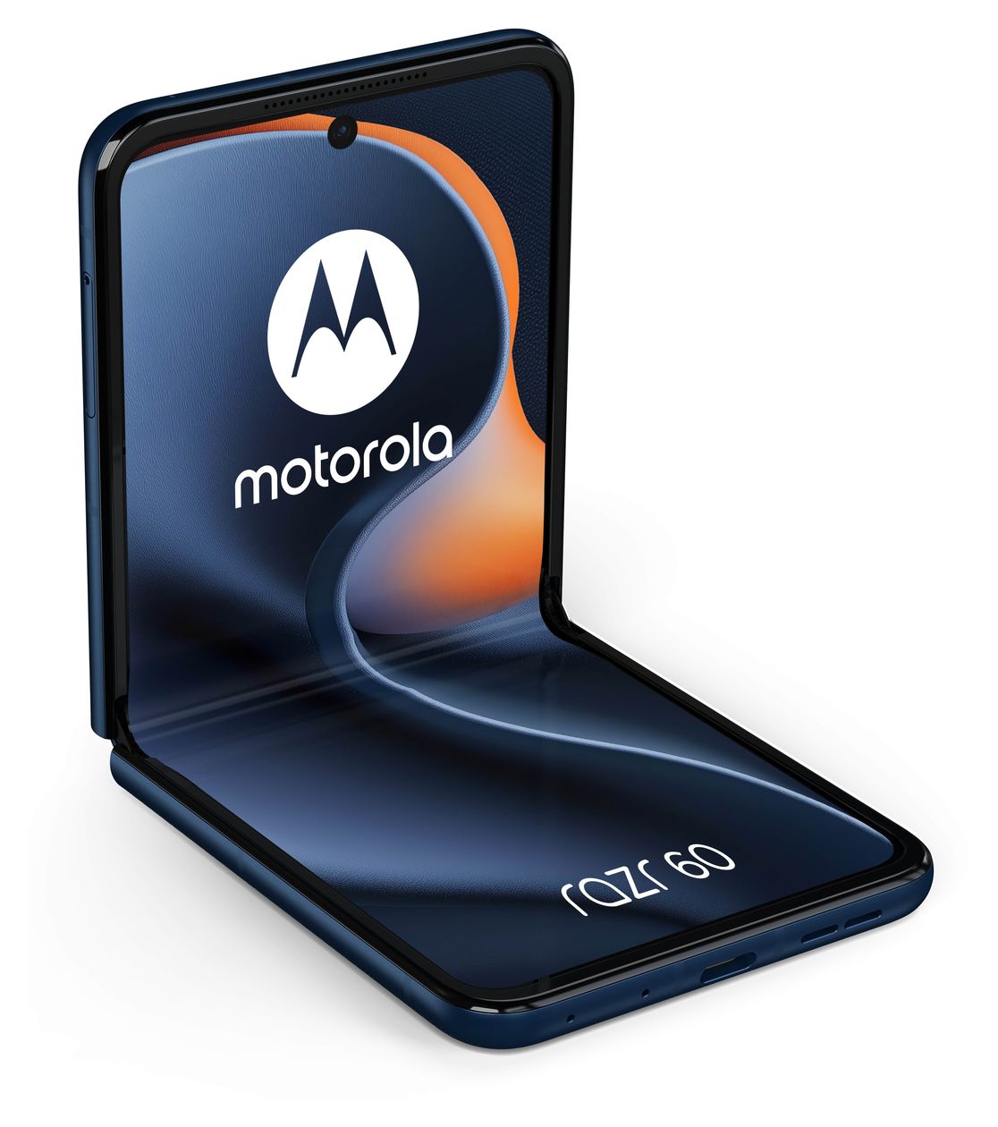 RAZR 60 256 GB 5G Smartphone 17,5 cm (6.9 Zoll) Android 50 MP Dual Kamera Dual Sim (Gibraltar Sea) 