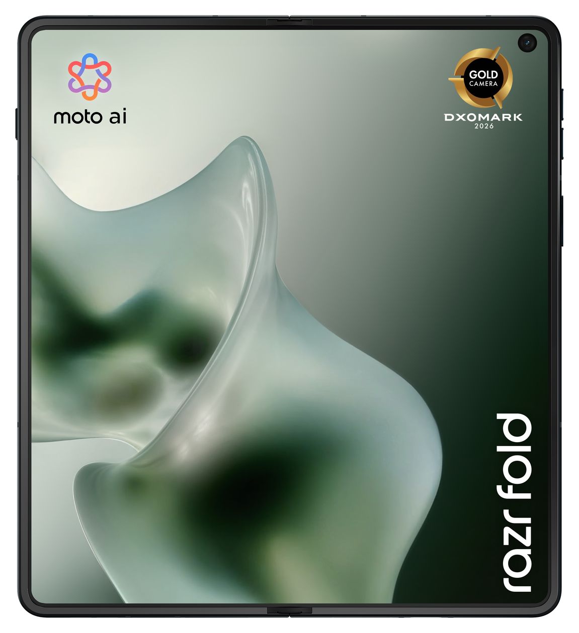 Razr Fold 512 GB 5G Smartphone 20,6 cm (8.09") 3,8 GHz Android 50 MP Dreifach Kamera Dual Sim WiFi 7 (PANTONE Blackened Blue) 