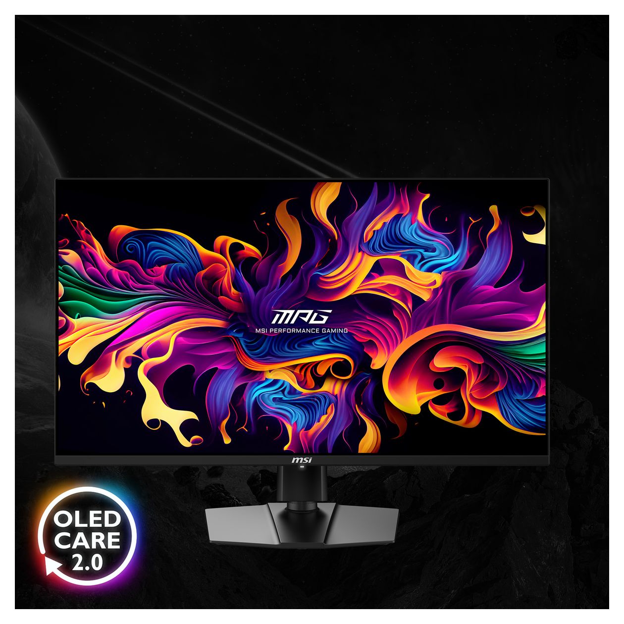 MPG 321URXDE QD-OLED 4K Ultra HD Monitor 80 cm (31.5 Zoll) 16:9 1 ms 250 cd/m²  (Schwarz) 
