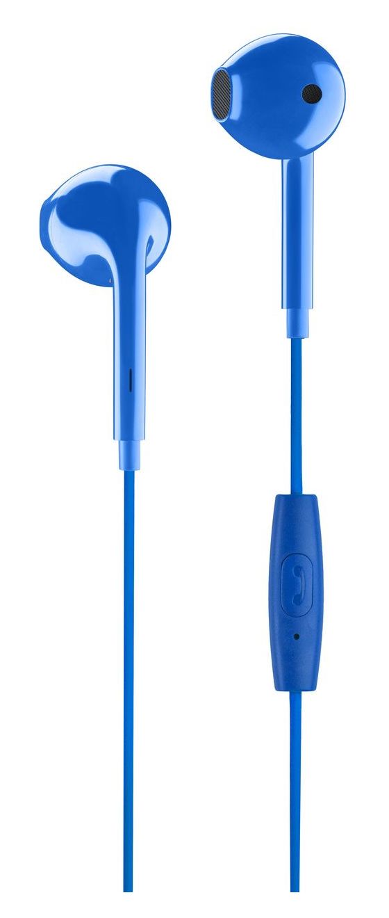 Color In-Ear Kopfhörer Kabelgebunden  (Blau) 